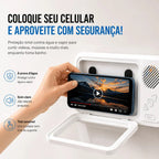 BoxPlay™ | Use seu celular no banho com som potente e proteção total